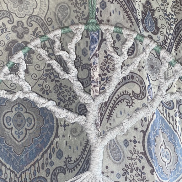 Unique Custom Hand Crafted Macrame Tree of Life Dream Catcher Wall Art Decor - Picture 9 of 15